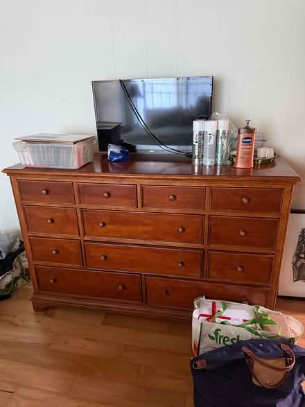 Photo of free Wood dresser (Montauk) #1