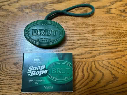 Photo of free Brut soap on a rope! (Tolworth KT6) #2