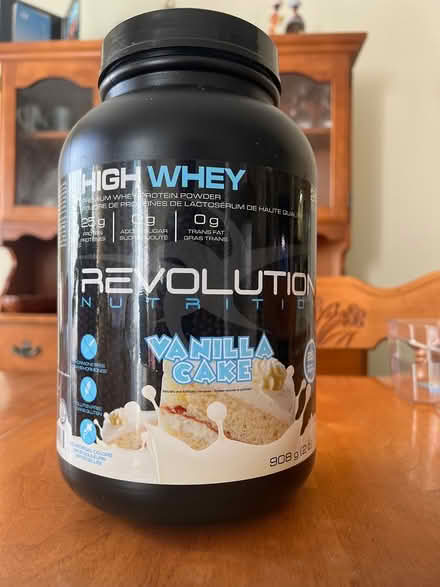 Photo of free Empty Large Protein Container (Erin Mills Parkway/ Britannia) #1