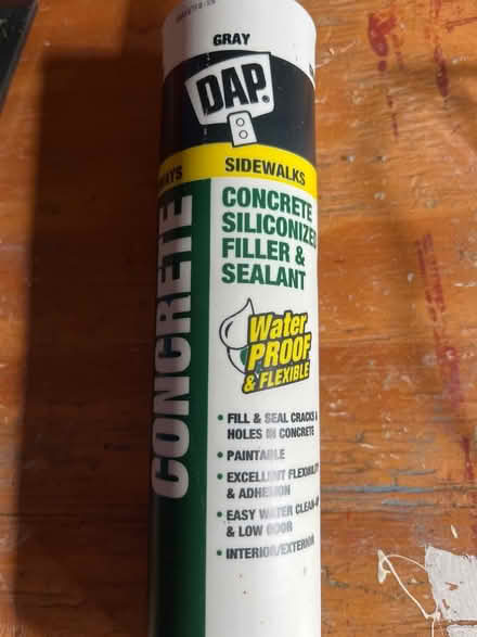 Photo of free New concrete filler/sealant (Siler) #1