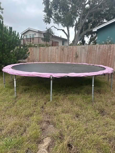 Photo of free Full size trampoline (1113 Presidio Blvd PG) #1