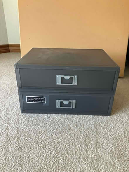 Photo of free Plastic drawers (El Dorado & Central, McKinney) #1