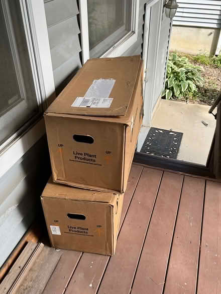 Photo of free Large boxes (North Wheaton) #1