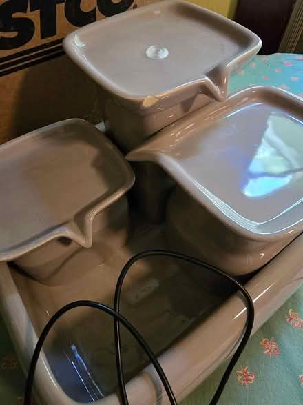 Photo of free 2 Ceramic Pet Water Fountains (West 7th) #3