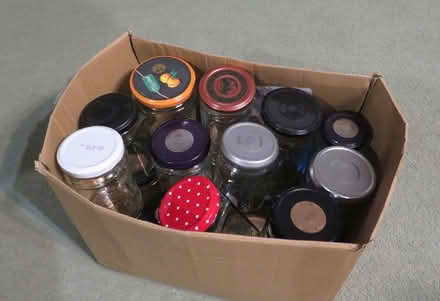 Photo of free box of various jam jars (Addiscombe CR0) #1