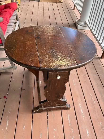 Photo of free Side table (North Wheaton) #1