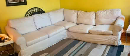 Photo of free White IKEA sofa (Central Harlem) #2