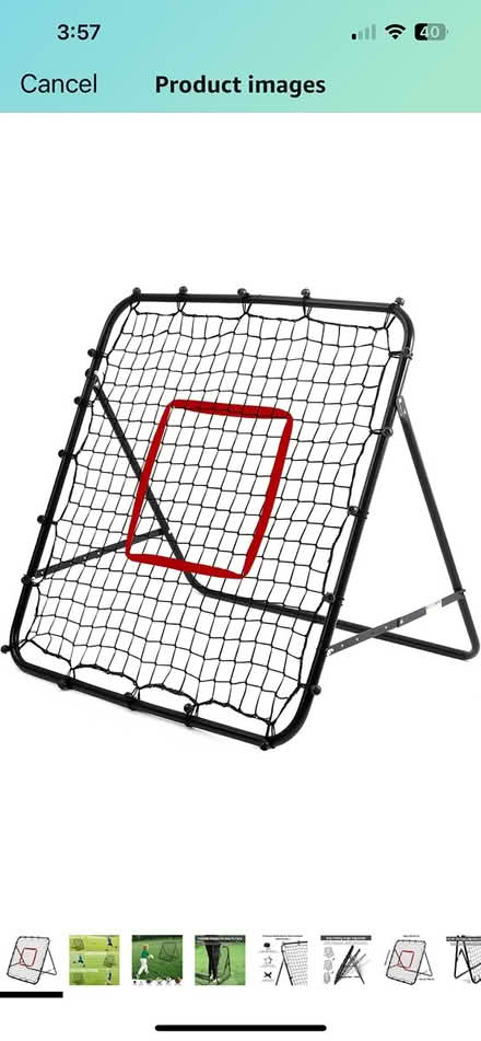 Photo of Soccer rebound net (Palmyra) #1