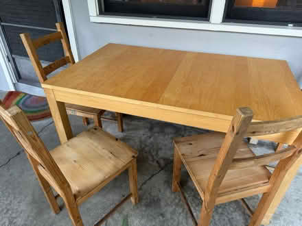 Photo of free Table and 4 chairs (Sierra Madre, CA) #2