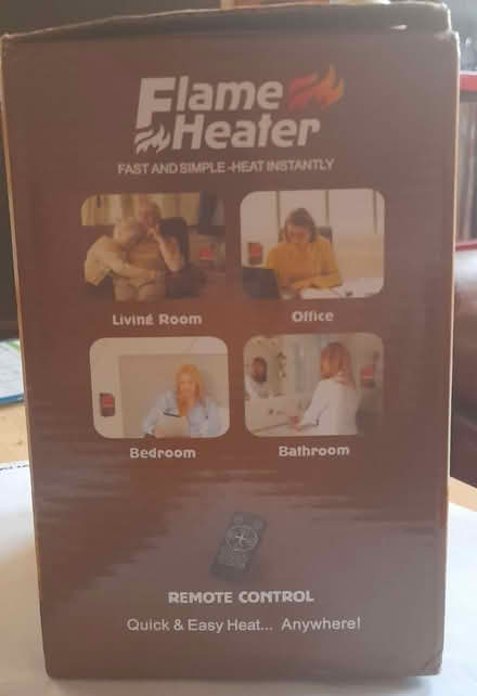 Photo of free Small 1000watts plug-in electric fan heater. (Central Blackburn BB1) #2