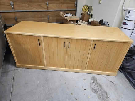 Photo of free all wood cabinet (petaluma) #1