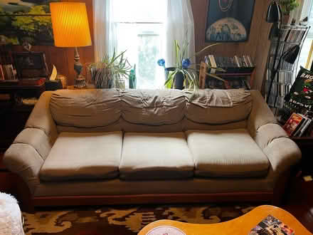 Photo of free Couch/ pullout bed (Clinton St 1st ward Binghamton) #3