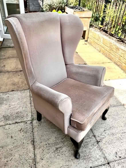 Photo of free Parker Knoll Wingback armchair (Middleyard, Stroud) #2