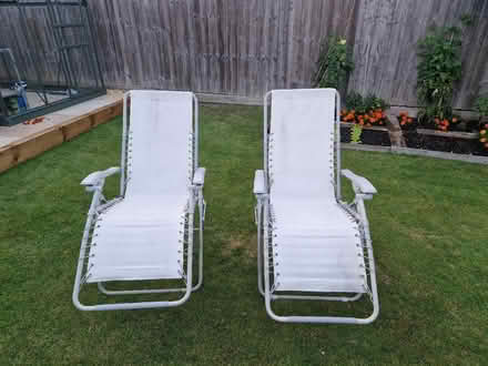 Photo of free Reclining garden loungers x 2 (Henleaze BS9) #1