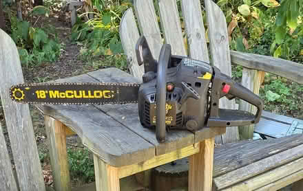 Photo of free McCulloch 18-in chainsaw (Stoneham) #1
