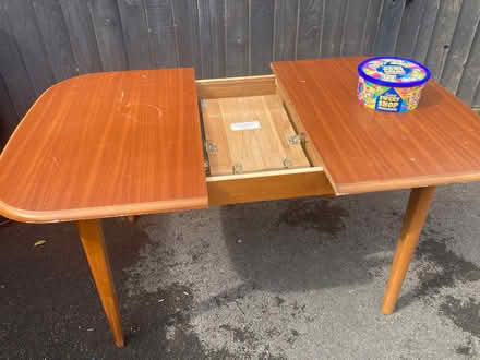 Photo of free Solid Wooden Folding Dining Table (Leigh Park BA13) #2