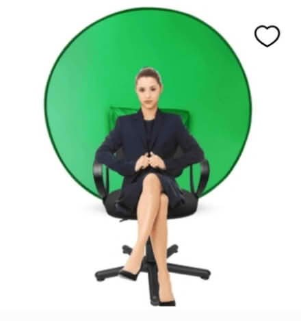 Photo of free Portable Green Screen for chair 43" (Bloomfield, near Home Depot.) #1