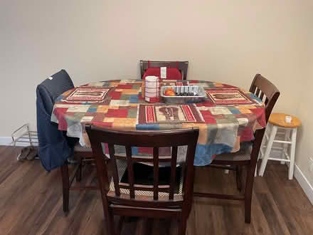Photo of free Counter height dining table+chairs (Orchard Glen Apartments) #3