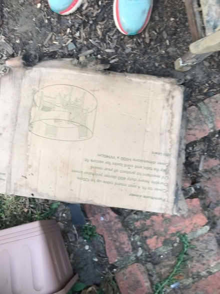Photo of free patio table cover (Arundel BN18) #1