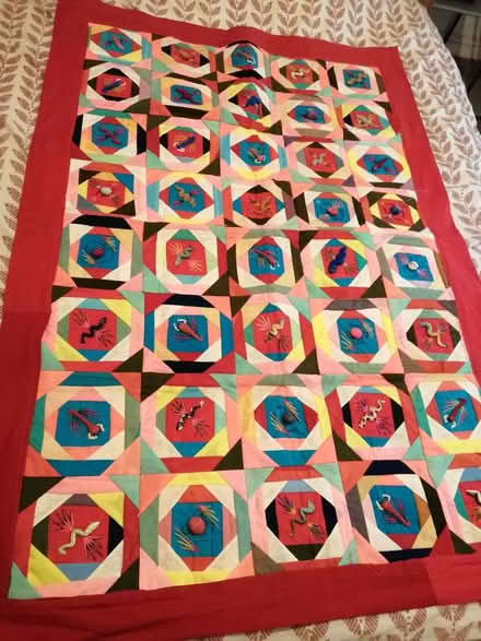 Photo of free 3 x patchwork wall hangings (Blakenall WS3) #4