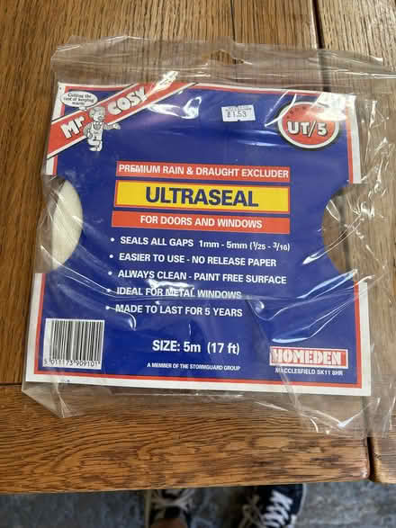 Photo of free Draught excluder tape (Wells BA5) #1