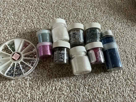 Photo of free Different coloured glitters (Stone Cross BN24) #1