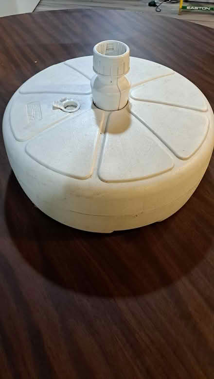 Photo of free Outdoor patio umbrella stand/base (Off of Rt 206 and Triangle Rd) #1