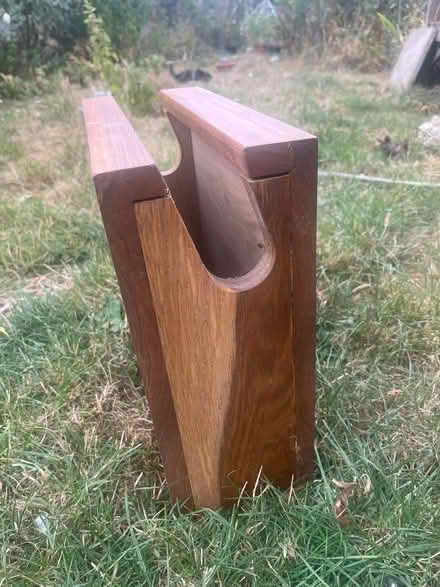 Photo of free Freestanding hardwood bike stand (Hyde Heath HP6) #3