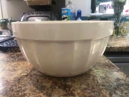 Photo of free Very large china mixing bowl. (Shephall SG2) #2