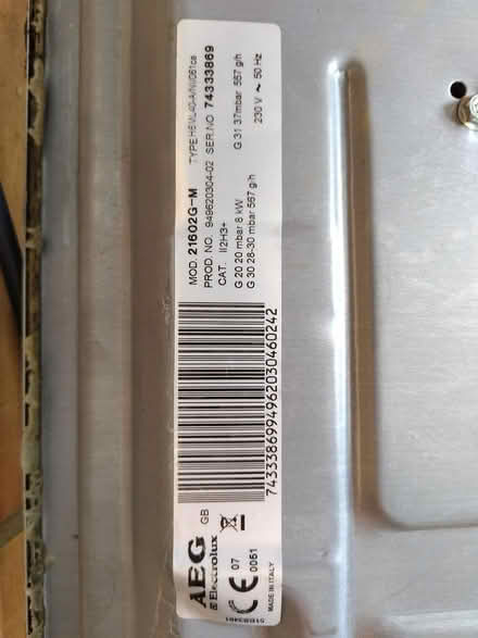 Photo of free Gas hob (Oxford OX4) #3