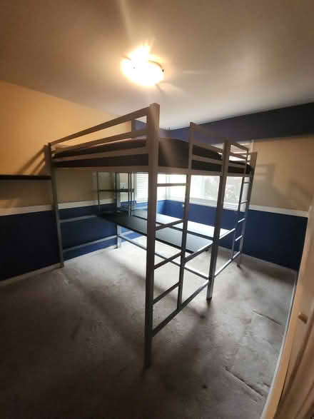 Photo of free x Loft Bed with desk & shelves (North Vancouver) #1