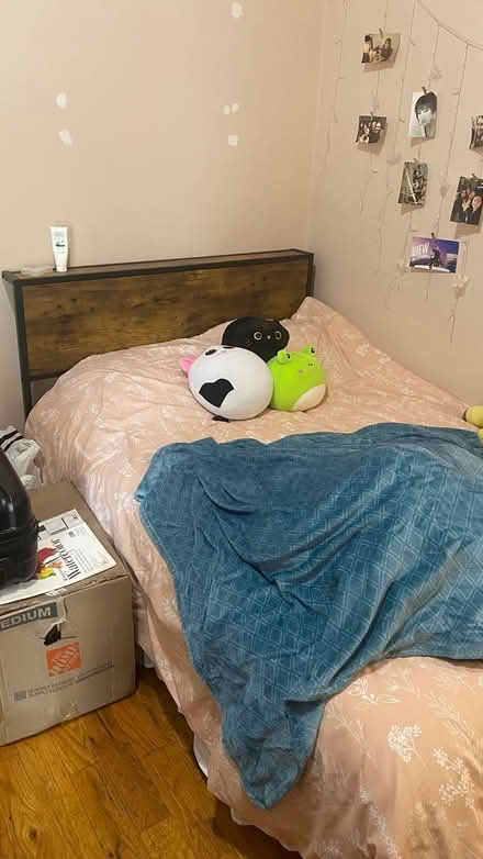 Photo of free Bed frame for double bed (East Somerville) #1