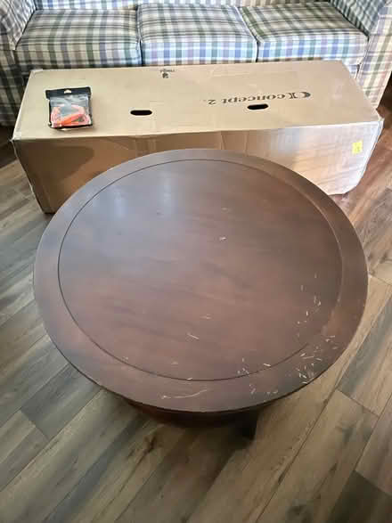Photo of free Round Coffee Table (Orchard Glen Apartments) #2