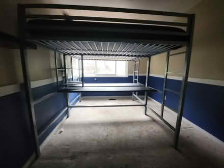 Photo of free x Loft Bed with desk & shelves (North Vancouver) #3