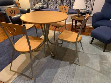 Photo of free Dining table and chairs (St Ives) #2