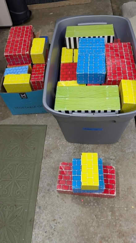 Photo of free Blocks for kids (fake bricks) (Spring Branch West) #1