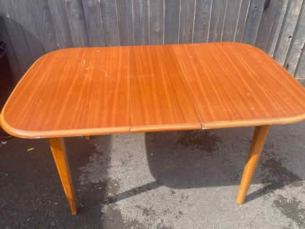 Photo of free Solid Wooden Folding Dining Table (Leigh Park BA13) #1