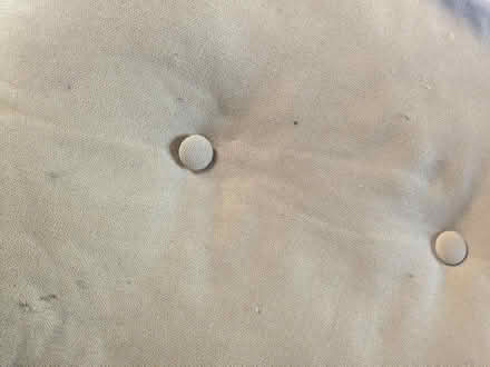 Photo of free Mustard footstool (Peacehaven) #3