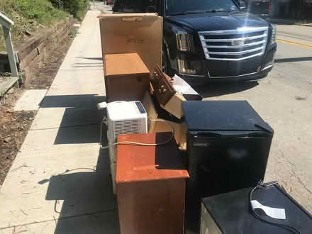 Photo of free Dressers, Mini Fridge, Portable A/C (2nd Avenue, Hazelwood,) #3