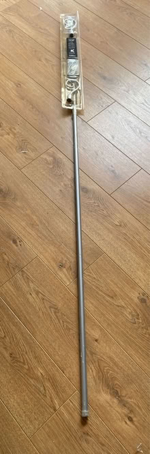 Photo of free New Extendable silver curtain pole (West Bergholt CO6) #1