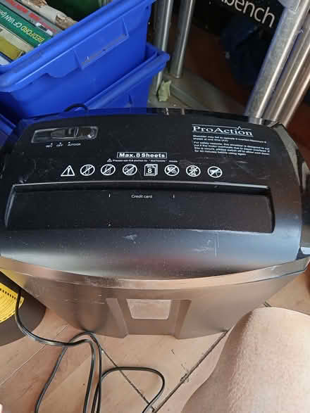 Photo of free 8 Sheet Paper Shredder (Northway GL20) #1