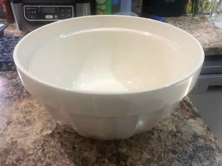 Photo of free Very large china mixing bowl. (Shephall SG2) #1