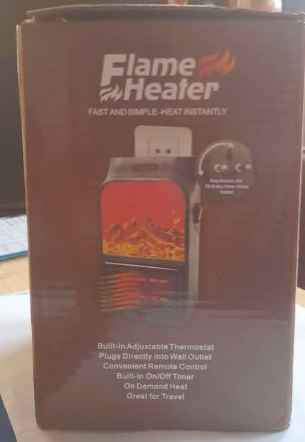 Photo of free Small 1000watts plug-in electric fan heater. (Central Blackburn BB1) #3