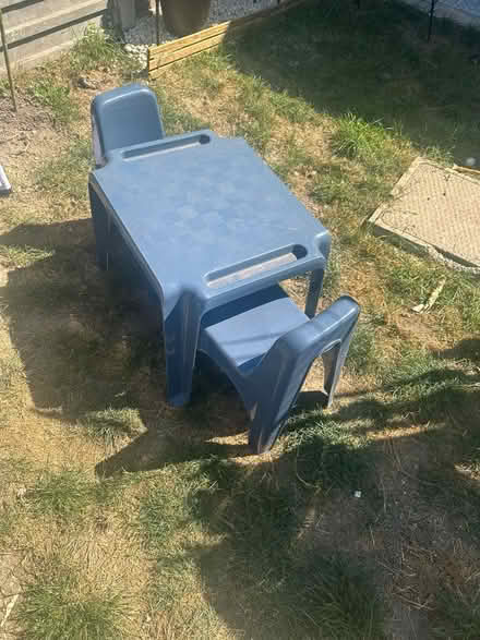 Photo of free Small Plastic Table And Chairs (CT14) #1