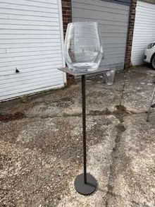 Photo of free Decorative Metal Stand with large glass candle holder (Eastbourne BN20) #1