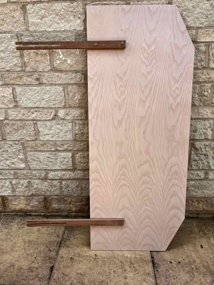 Photo of free Solid wood double bed headboard (Minchinhampton) #3