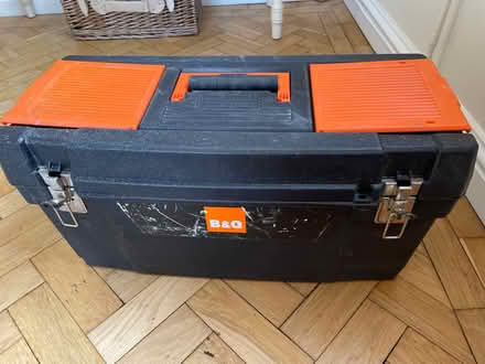 Photo of free Large plastic tool box (Cyncoed CF23) #1