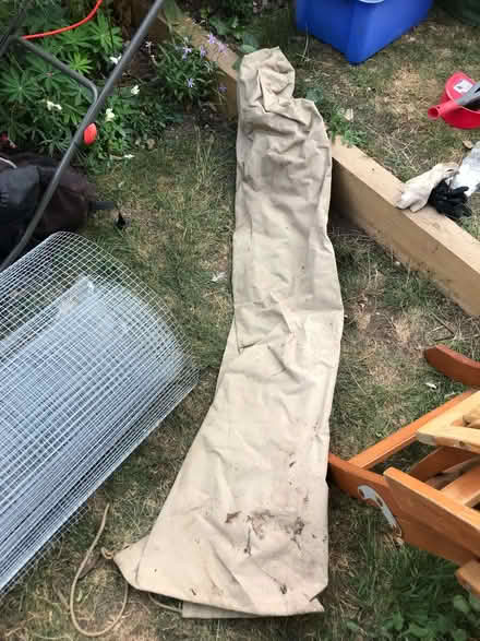 Photo of free parasol cover (Arundel BN18) #1