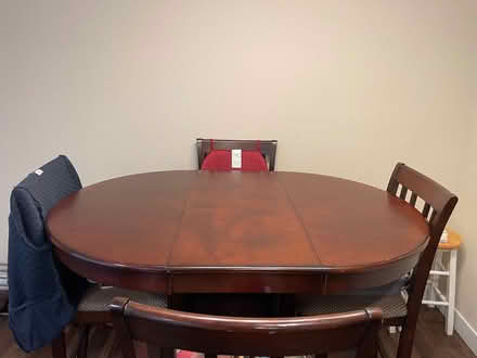 Photo of free Counter height dining table+chairs (Orchard Glen Apartments) #2