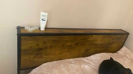 Photo of free Bed frame for double bed (East Somerville) #2